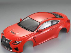 KILLERBODY LEXUS RC F 195MM FINISHED BODY - ORANGE