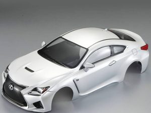 KILLERBODY LEXUS RC F 195MM FINISHED BODY - PEARL WHITE