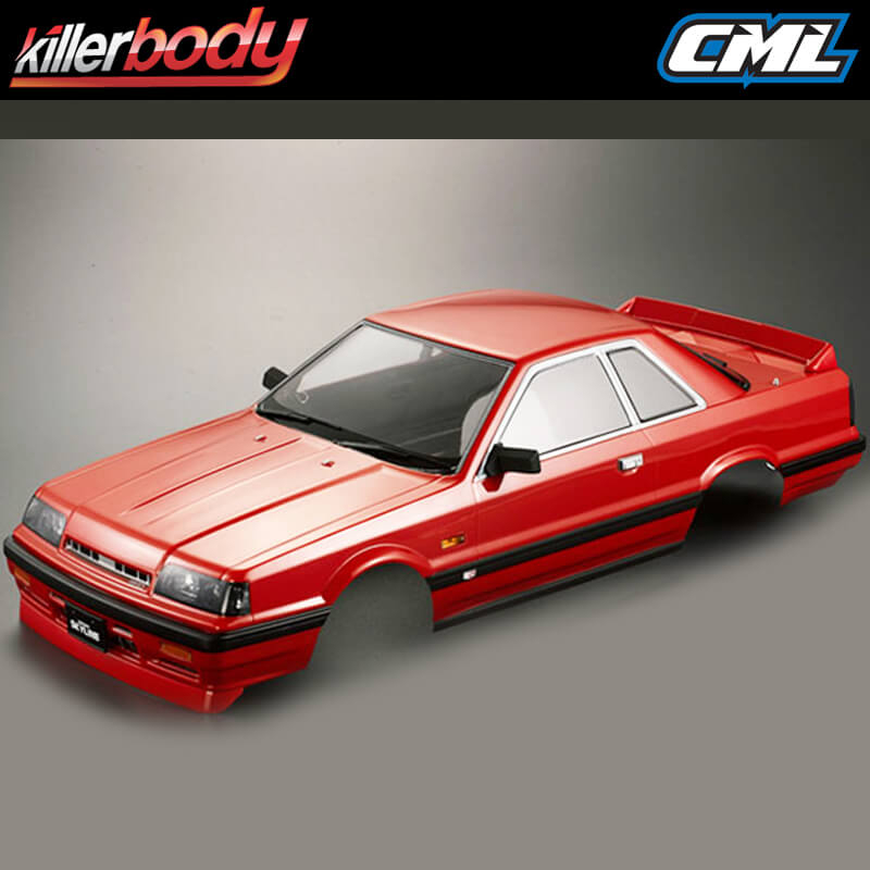KILLERBODY NISSAN SKYLINE R31 190MM FINISHED BODY RED