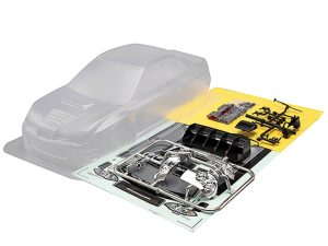 KILLERBODY SUBARU IMPREZA WRC 2007 CLEAR BODY KIT