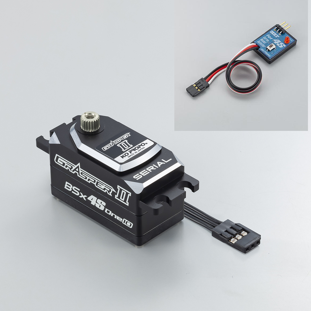 KO PROPO KO BSx4S One 10 Grasper 2 Servo w/slect 4S