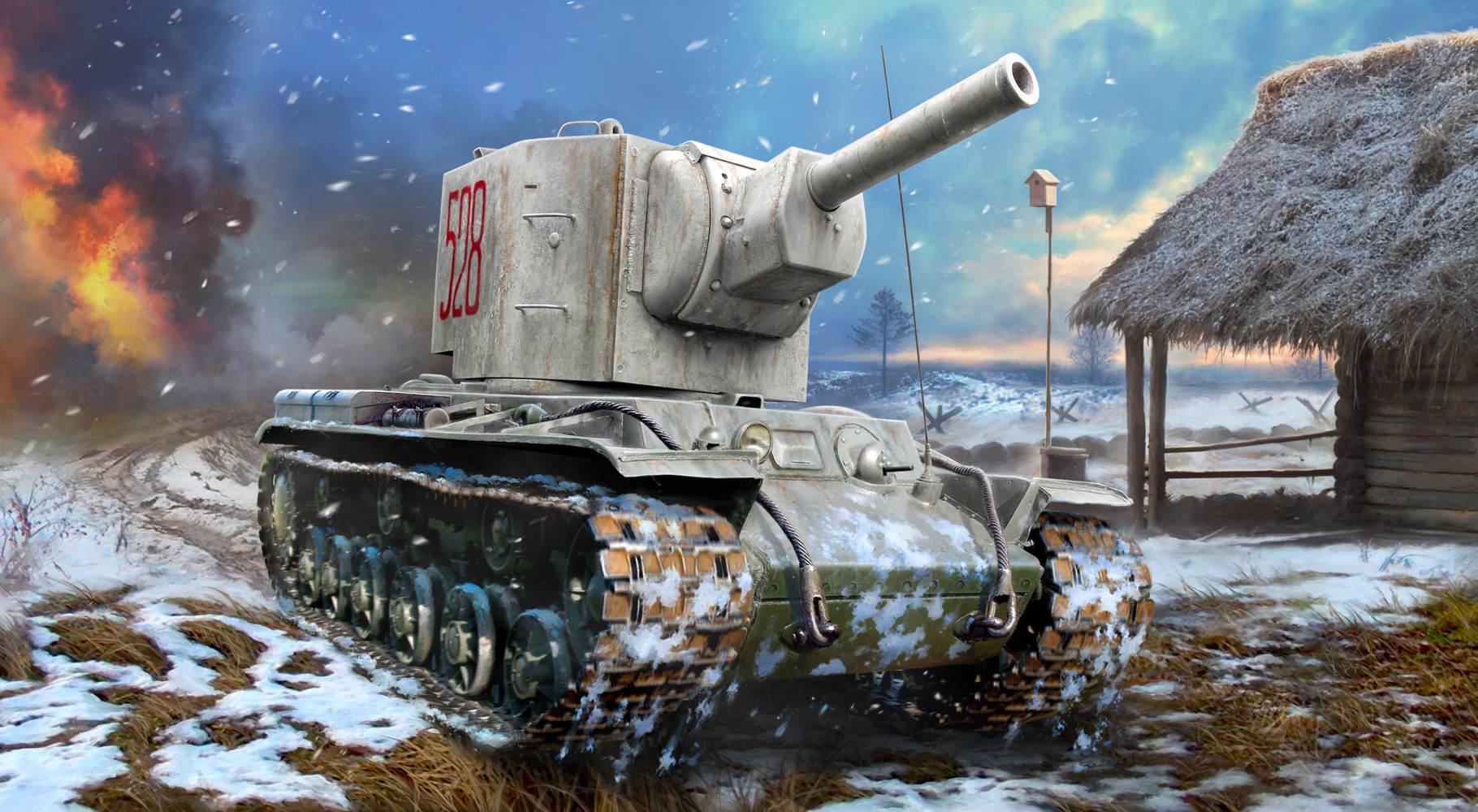 Zvezda KV-2 Howitzer Tank