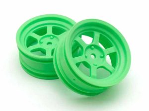 Kyosho 1:10 Fazer FZD2 Rays TE37V Wheel Offset 5mm (2) Green