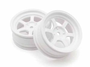 Kyosho 1:10 Fazer FZD2 Rays TE37V Wheel Offset 5mm (2) White