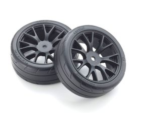Kyosho 1:10 Fazer Pre-Glued TC Medium Tyres (2)