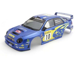 Kyosho Fazer FZ02-R 1:10 Subaru Impreza WRC 2002 Rally Body Set - Blu