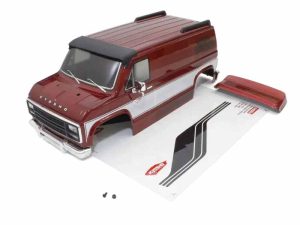 Kyosho MadVan VE Body Shell Set - Red
