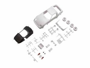 Kyosho Mini-Z Mazda RX-7 SA22C White Body Set w/2WD Rims