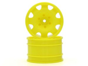 Kyosho Optima Mid Yellow 2.0 inches 8 Spokes Wheel (2)