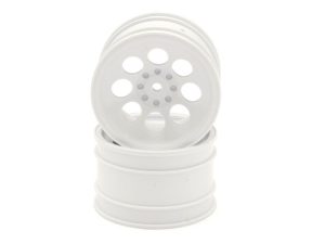 Kyosho Optima White 2.0 inches 8 Holes Wheel (2)