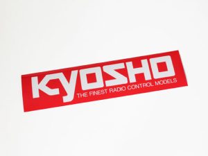 Kyosho Square Logo Sticker (L) W360xH90
