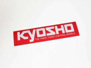 Kyosho Square Sticker Logo M  W290xH72