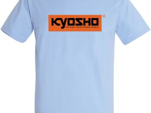 Kyosho T-Shirt Spring 24 Sky Blue/Orange - XL