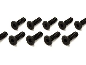 Kyosho TP Hex Flat Head Screws M3x10mm (10)