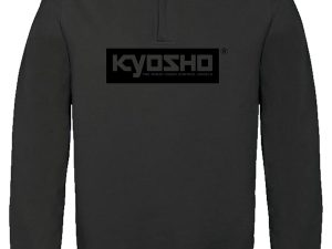 Kyosho Zip Up Sweatshirt K24 Black - M