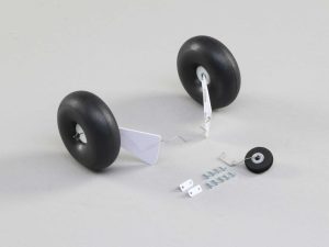 E-flite Landing Gear Set with Float Wire Screws: UMX Timber