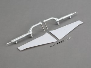 E-flite Landing Gear, Struts, and Door Set: P-51D 1.2m