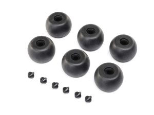 Losi Lean Bar Wheels & Stops (6): Promoto-MX