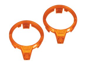 Traxxas LED lens, motor, Orange (left & right)