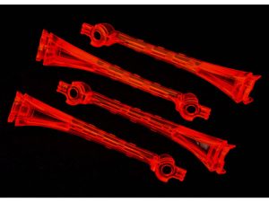 Traxxas LED lens, Orange (4 pcs)