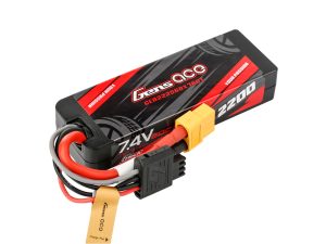 Gens Ace Li-Po Car Hard Case G-Tech 2S 7.4V 2200mAh 60C with XT60