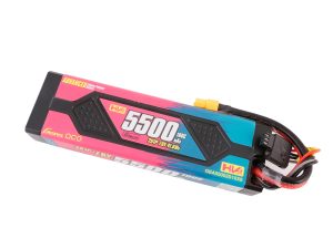 Gens Ace Li-Po Car Hard Case HV 2S 7.4V 5500mAh 100C with XT60