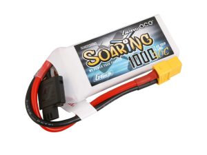 Gens Ace Li-Po G-Tech 2S 7.4V 1000mAh 30C Soaring with XT60