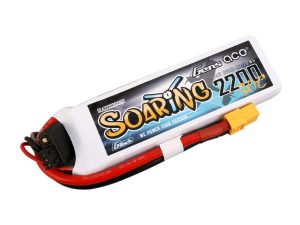 Gens Ace Li-Po G-Tech 2S 7.4V 2200mAh 30C Soaring with XT60