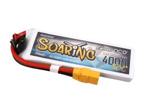 Gens Ace Li-Po G-Tech 2S 7.4V 4000mAh 30C with XT90