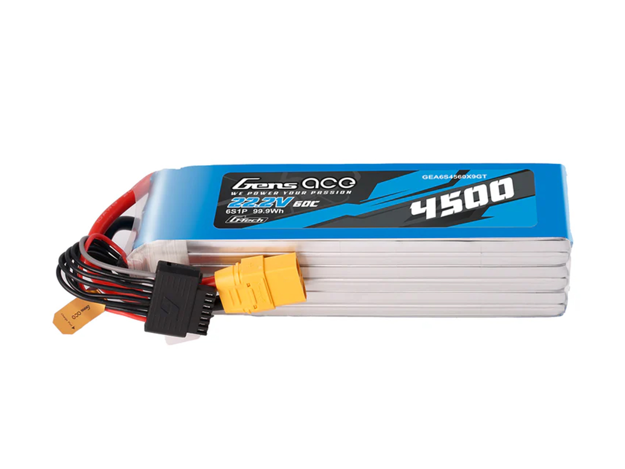 Gens Ace Li-Po G-Tech 6S 22.2V 4500mAh 60C with XT90 - Image 3
