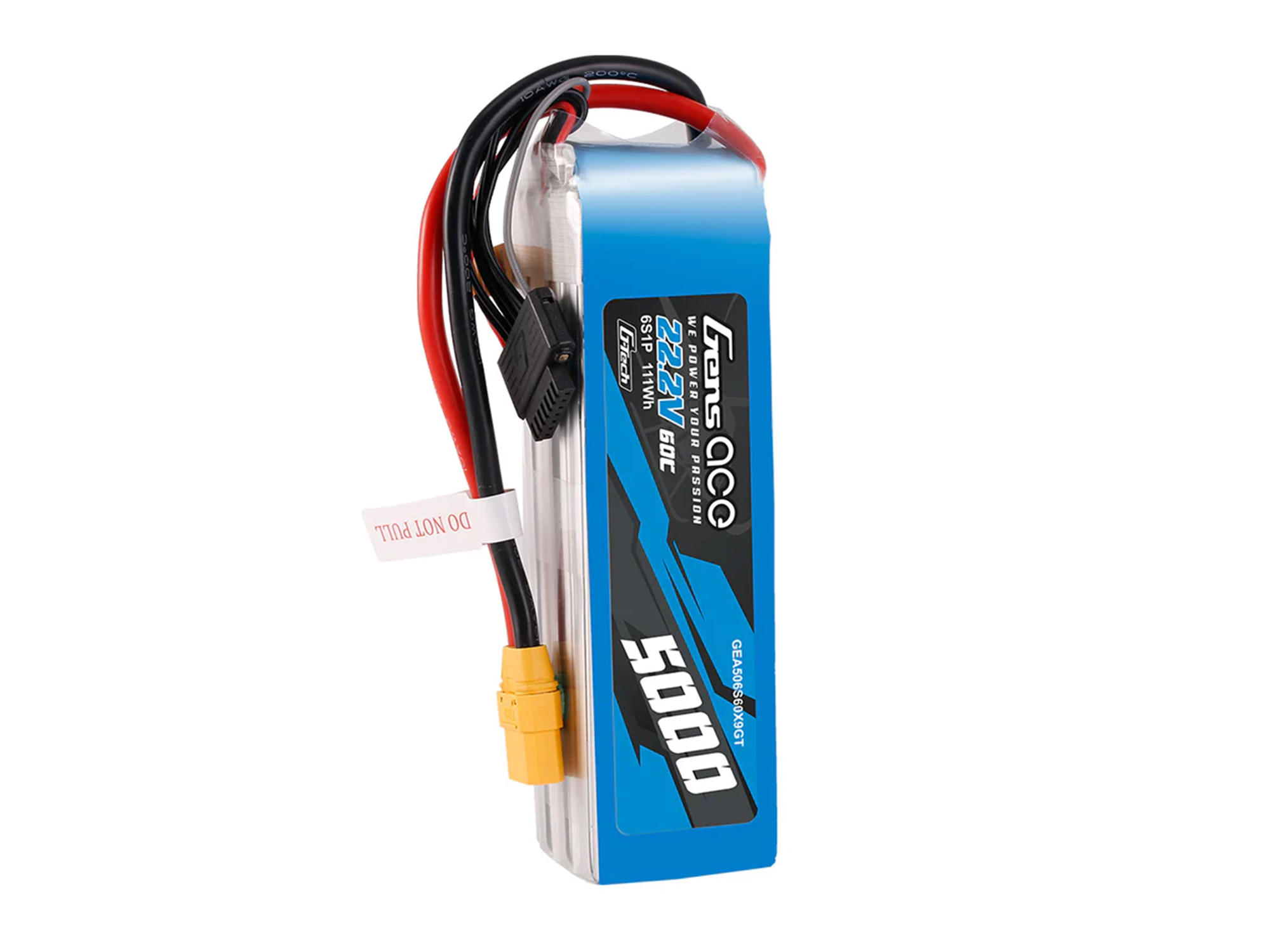 Gens Ace Li-Po G-Tech 6S 22.2V 5000mAh 60C with XT90 - Image 4