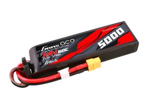 Gens Ace Li-Po G-Tech Car 2S 7.4V 5000mah 60C with XT60