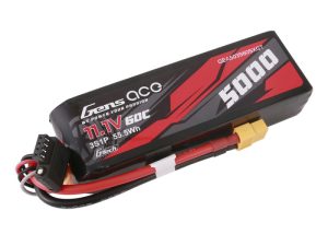 Gens Ace Li-Po G-Tech Car 3S 11.1V 5000mAh 60C with XT60