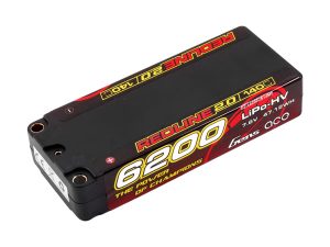 Gens Ace Li-Po HV Car Hard Case 2S1P 7.4V 6200mAh 140C RL2 with 5mm