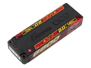 Gens Ace Li-Po HV Car Hard Case 2S1P 7.4V 6800mAh 140C RL2 with 5mm