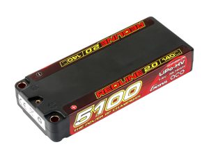 Gens Ace Li-Po HV Car Hard Case 2S1P 7.6V 5100mAh 140C with 5mm