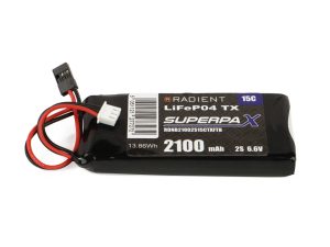 Radient LiFe 2S 6.6V 2100mAh 15C Futaba / Hitec (Tx)