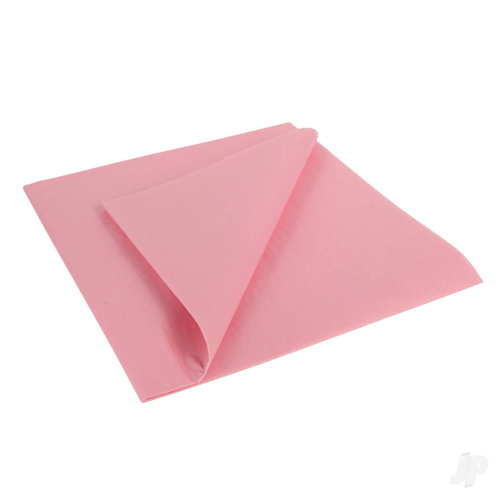 JP Lightweight Tissue Covering Paper 50 × 76cm - Reconnaissance Pink (5 Sheets)