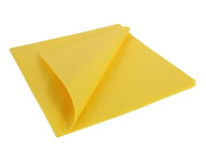 JP Lightweight Tissue Covering Paper 50 × 76cm - Trainer Yellow (5 Sheets)