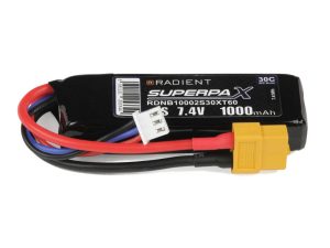 Radient LiPo 2S 1000mAh 7.4V 30C XT60