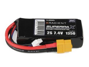 Radient LiPo 2S 1350mAh 7.4V 30C XT60