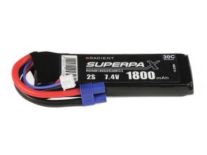 Radient LiPo 2S 1800mAh 7.4V 30C EC3