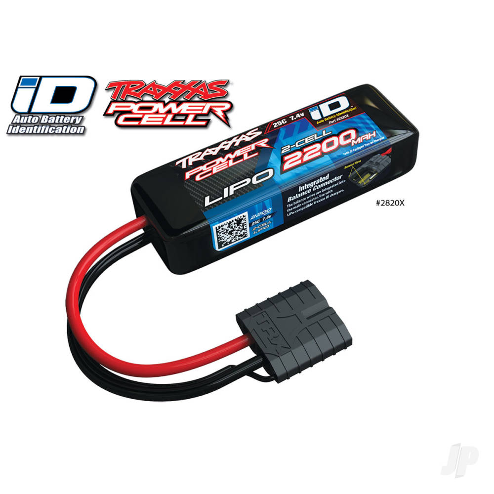 Traxxas LiPo 2S 2200mAh 7.4V 25C iD Power Cell Battery - Image 5