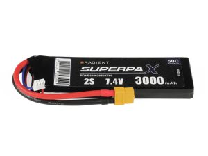 Radient LiPo 2S 3000mAh 7.4V 50C XT60