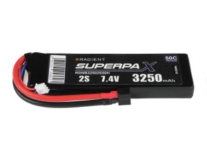 Radient LiPo 2S 3250mAh 7.4V 50C Deans (HCT)