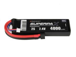 Radient LiPo 2S 4000mAh 7.4V 50C Deans (HCT)