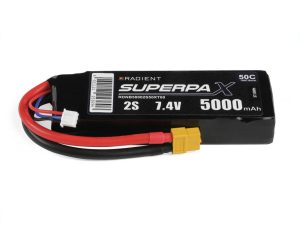 Radient LiPo 2S 5000mAh 7.4V 50C XT60