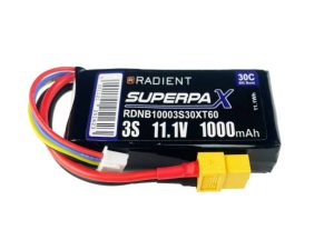 Radient LiPo 3S 1000mAh 11.1V 30C XT60
