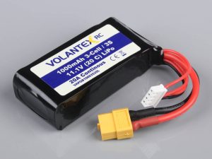 Volantex LiPo 3S 1000mAh 11.1V XT60 Battery (SR48BL / Vector S BL)