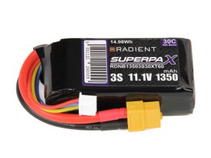 Radient LiPo 3S 1350mAh 11.1V 30C XT60